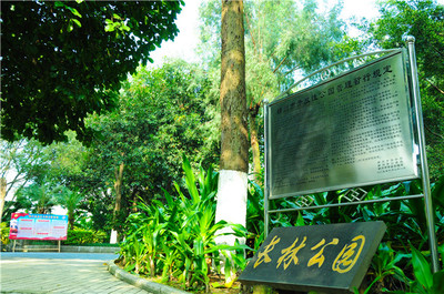 柳州市城市廣場管理處轄區景點服務項目介紹